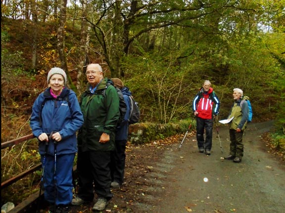 2.Coed-y-Brenin
28/10/21. Stopping at a bridge en route. Photo: Dafydd Williams.
Keywords: Oct21 Thursday Nick White