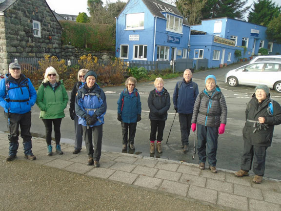 1.Criccieth - Pentrefelin
16/12/21. Starting off from the Blue China carpark. Photo: Dafydd Williams.
Keywords: Dec21 Thursday Dafydd Williams