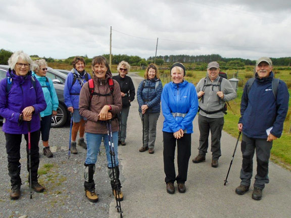 1.Cwmystradllyn
12/8/21. Starting off from the car park close to the dam. Photo: Dafydd Williams.
Keywords: Aug21 Thursday Colin Higgs Elsbeth Gwynne