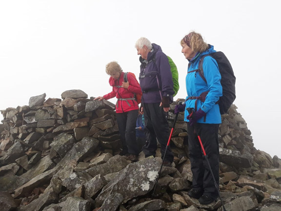 3. Pedol Marchlyn Horseshoe
19/9/21. Leaving the summit of Elidir Fawr. Photo: Eryl Thomas.
Keywords: Sep21 Sunday Noel Davey