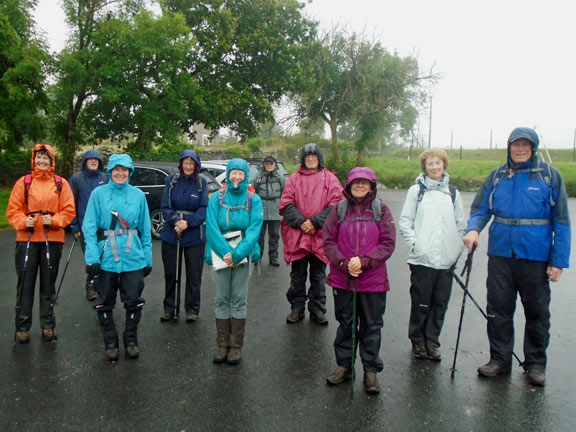 1.Garndolbenmaen
19-08-21. Starting off from the car park in Garndolbenmaen. Photo: Dafydd Williams.
Keywords: Aug21 Thursday Kath Mair