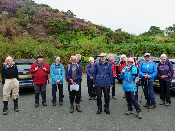 1.Mynytho-Garn Fadryn
8/8/21. At the Mynytho car park.
Keywords: Aug21 Sunday Annie Michael Jean Norton