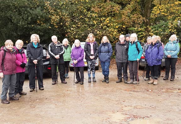 1. Llanbedrog Circular
11/11/21. In the Llanbedrog National Trust car park ready for off. Photo: Megan Mentzoni.
Keywords: Nov21 Thursday Miriam Heald