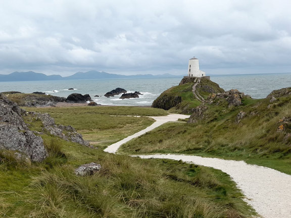 4.Newborough Forest and Llanddwyn
14/10/21. The lighthouse on Llanddwyn. Photo: Judith Thomas.
Keywords: Oct21 Thursday Jean Norton Annie Andrew
