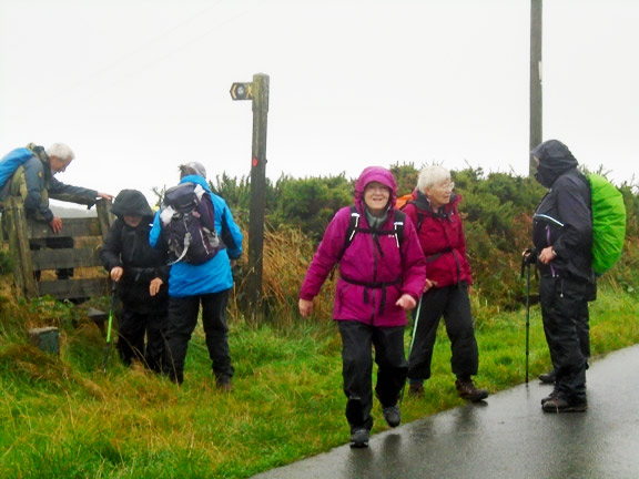 1.Abersoch - Mynytho area
7/10/21. Somewhere on the walk. Photographer was feeling waterlogged. Photo: Dafydd Williams.
Keywords: Oct21 Thursday Meri Evans