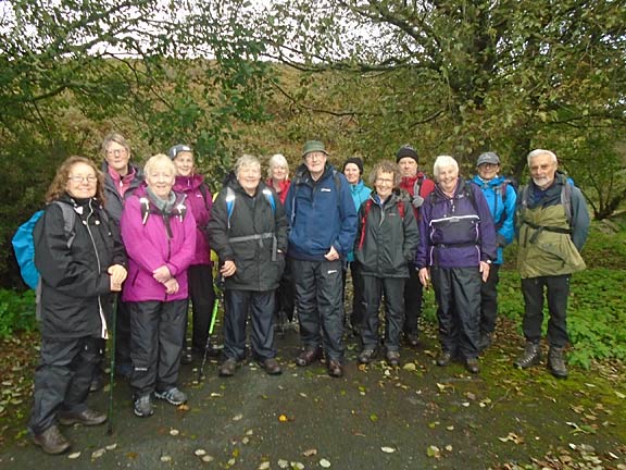 2.Abersoch - Mynytho area
7/10/21. A quick pose in the Mynytho car park where we had lunch. Photo: Dafydd Williams.
Keywords: Oct21 Thursday Meri Evans