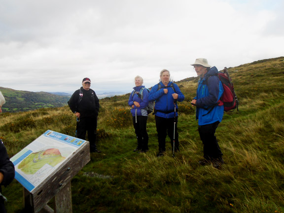 5.Rowen- Pen-y-Gaer
17/10/21. At the base of Pen-y-gaer. Photo: Dafydd Williams.
Keywords: Oct21 Sunday Annie Andrew Jean Norton