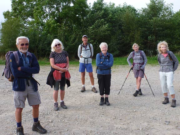 1.Hills of Rhiw
29/8/21. In the Plas yn Rhiw car park ready for off.
Keywords: Aug21 Sunday Noel Davey