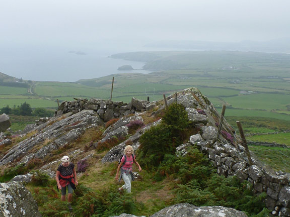 2.Hills of Rhiw
29/8/21. On top of Graig Fawr on west side of Hell's Mouth but looking over towards Porth Ysgo and the Seagull Islands beyond.
Keywords: Aug21 Sunday Noel Davey