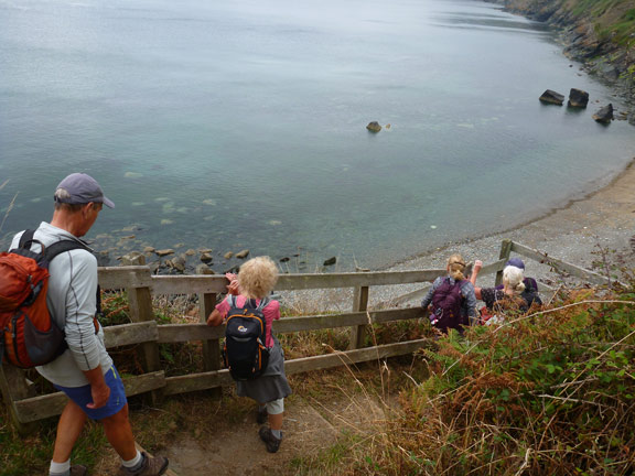 4.Hills of Rhiw
29/8/21. Making our way down to Porth Ysgo.
Keywords: Aug21 Sunday Noel Davey