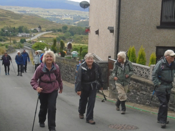 1.Cronfa Tanygrisiau
5/8/21. In Tanygrisiau at the start of the walk. Photo: Dafydd Williams.
Keywords: Aug21 Thursday Tecwyn Williams