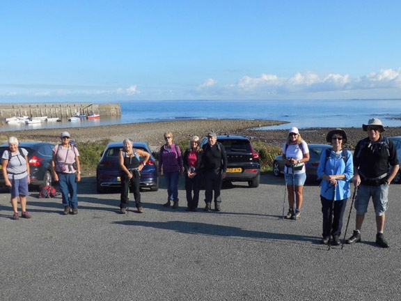 1.Trefor circuit
16/9/21. Ready for off from the carpark above the harbour in Trefor. Photo: Gwynfor Jones.
Keywords: Sep21 Thursday Gwynfor Jones