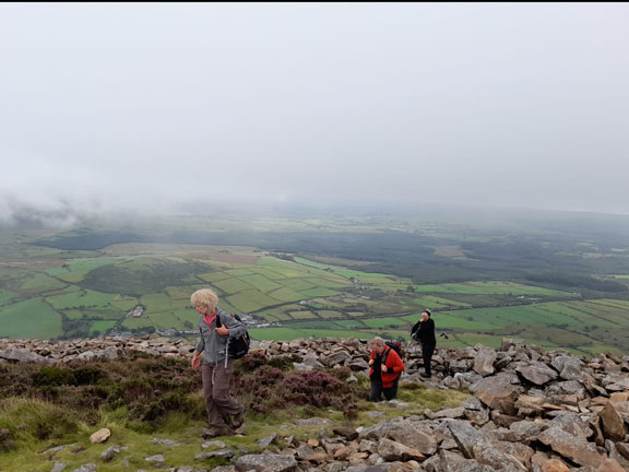 4.Yr Eifl - Tre'r Ceiri
22/8/21. Nearing the top of Tre'r Ceiri with the village of Llanaelhaearn out of sight at the foot of the mountain. Photo: Judith Thomas.
Keywords: Aug21 Sunday Judith Thomas