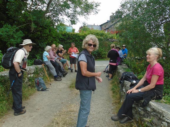 2.Capel Salem, Athro Valley
21/07/22. Morning break at Pen-y-Bont. Photo: Dafydd Williams.
Keywords: Jul22 Thursday Dafydd Williams