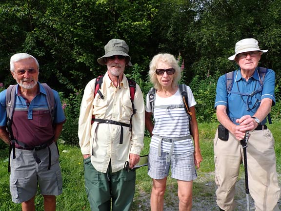 1.Beddgelert Forest
17/07/22.  Starting off from the car park near Hafod Ruffydd Isaf.
Keywords: Jul22 Sunday Gwynfor Jones