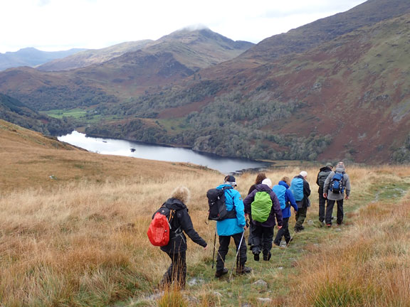 8.Carnedd y Cribau
23/10/22. Looks similar to photograph 6 but now we are on our way down from Bwlch y Rhediad to Hafod Rhigl.
