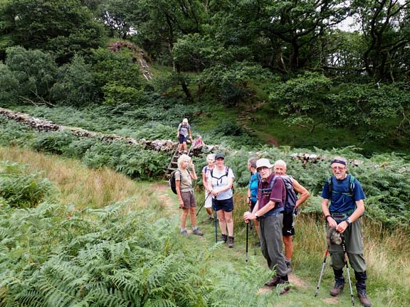 6.Craflwyn - Watkin Path circular
28/08/22. All present having completed Dinas Emrys.
Keywords: Aug22 Sunday Dafydd Williams
