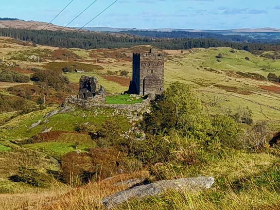 5.Dolwyddelan-Cwm Penamnen-Castle
13/10/22.  The castle from the hills above. Photo: Judith Thomas.
Keywords: Oct22 Thursday Dafydd Williams