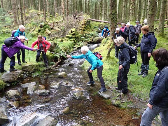 3.Llyn Gwynant
29/9/22. A small obstacle in the middle of the forest at Nant Gwynant.
Keywords: Sep22 Thursday Annie Michael Jean Norton