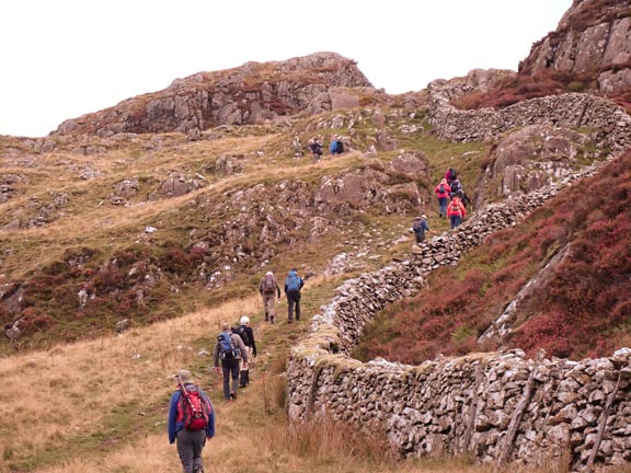 2.Rhobell Fawr
25/09/22. The start of the wall we followed right up to the top of Rhobell Fawr.
Keywords: Sep22 Sunday Gareth Hughes