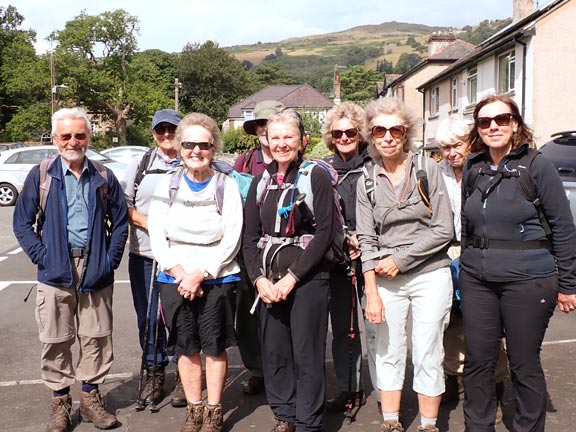 1.Tal-y-Fan
24/7/22. Starting off from just outside the car park at Rowen.
Keywords: Jul22 Sunday Gwynfor Jones