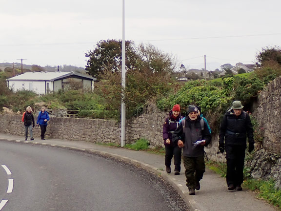 8.Trearddur Bay - Pontrhydybont
9/10/22. Coming the the outskirts of Trearddur Bay. Just over half a mile to go.
Keywords: Oct22 Sunday Gwynfor Jones
