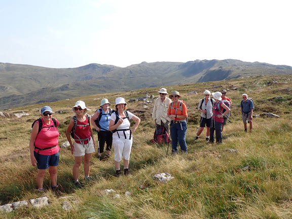 4.Moel Druman - Yr Arddu
14/08/22. Close to the summit of Yr Arddu. A brief rest. There wasn't a lot of petrol left in the tank.
Keywords: Aug22 Sunday Hugh Evans