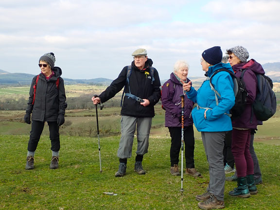 5..Club AGM & Criccieth Circular Walk
2/3/23. At the summit of Moel Ednyfed.
Keywords: Mar23 Thursday Dafydd Williams