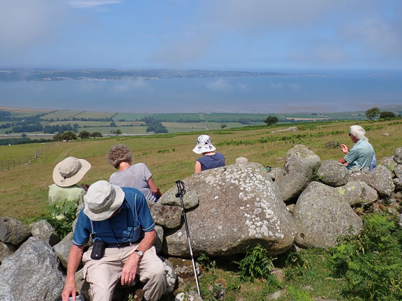 4.Aber-Ogwen - Llanfairfechan
22/06/22. Our view at the lunch spot. Looking over to Anglesey and Puffin island.
Keywords: Jun23 Thursday Kath Spencer