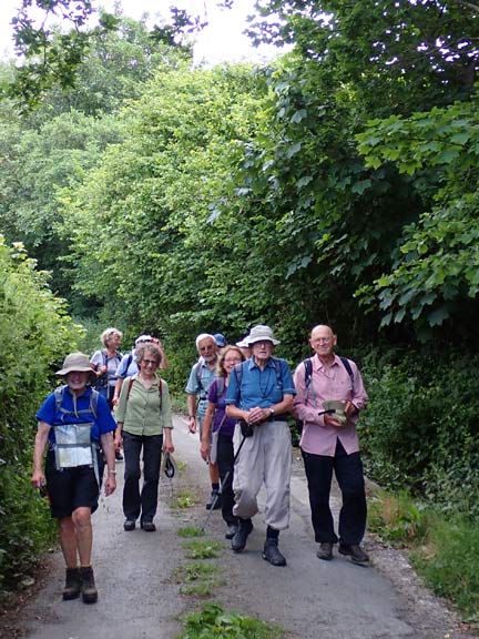 5. Aber-Ogwen - Llanfairfechan
22/06/22. Not far to go now. We are just south of the A55 near Ty'n-yr-hendre.
Keywords: Jun23 Thursday Kath Spencer