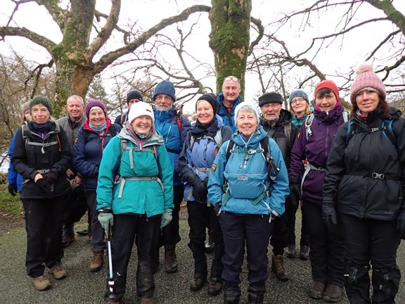 1.Arenig Fach
19/02/23. Ready for off from the public car park next to Llyn Celyn, close to where Afon Tryweryn enters the lake.
Keywords: Feb03 Sunday Gareth Hughes