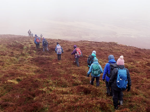 4.Arenig Fach
19/02/23. Setting off from the summit surrounded by mist.
Keywords: Feb03 Sunday Gareth Hughes