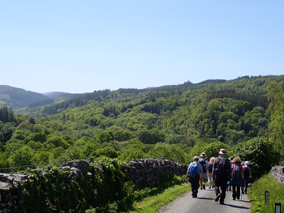 9.Capel Garmon
25/05/23. On our way down from Penrhyddion Uchaf to the River Conway and the A5.
Keywords: May23 Thursday Annie Andrew Jean Norton
