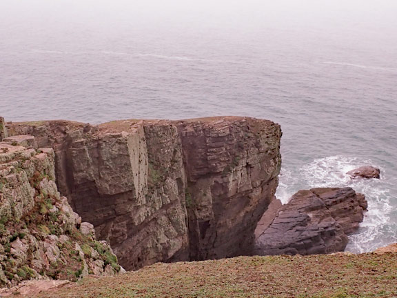 2.Cilan
16/2/23. The magnificent sight of the cliff face at Trwyn Llech-y-doll from the Wales Coast Path.
Keywords: Feb23 Thursday Ann Jones