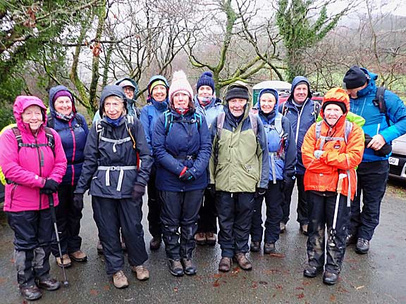 1.Cnicht
15/1/23. Starting off from the National Park car park at Croesor.
Keywords: Jan23 Sunday Gareth Hughes