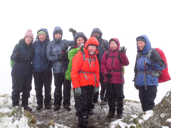 4.Cnicht
15/1/23. Finally on at the Cnicht summit. A small cheer was possible.
Keywords: Jan23 Sunday Gareth Hughes
