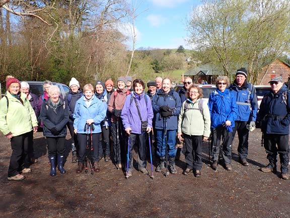 1.Eisteddfa Fisheries - Penmorfa
13/4/23. Ready from off from the carpark.
Keywords: Apr23 Thursday Val Rawlinson Jean Astles