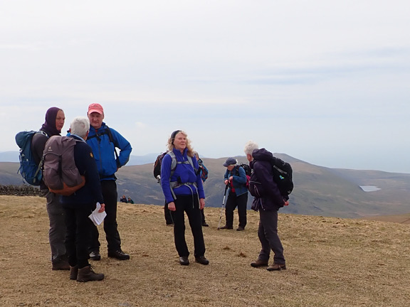 4.Nantcol-Y Llethr-Rhinog Fach
9/4/23. On top of Y Llethr. A faintly domed summit needing a pile of rocks to make it obvious.
Keywords: Apr23 Sunday Gareth Hughes