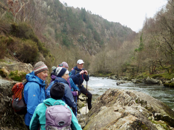 2.Beddgelert-Blaen Nanmor
28/1/24. The Fishermen's Path. Photo: Gwynfor Jones.
Keywords: Jan24 Sunday Hugh Evans