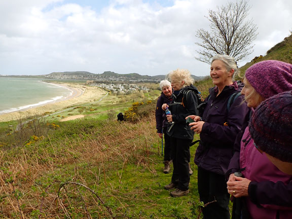 3.Conwy - Abergwyngregyn
7/4/24. Ready to start the climb up the valley which is between Penmaen Bach and Mynydd y Dref.
Keywords: April24 Sunday Eryl Thomas