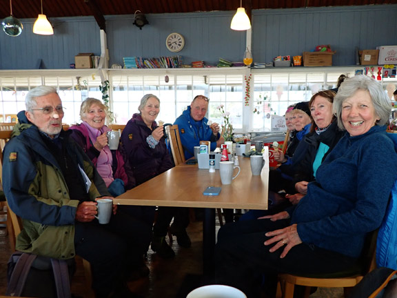 9.Conwy - Abergwyngregyn
7/4/24. A half an hour afternoon tea break at the Beech Pavilion Café on the front at Llanfairfechan. Close to, thanks to the wind, a very rough 'Model boating lake'. Nobody was trying out their model boats for some reason!
Keywords: April24 Sunday Eryl Thomas