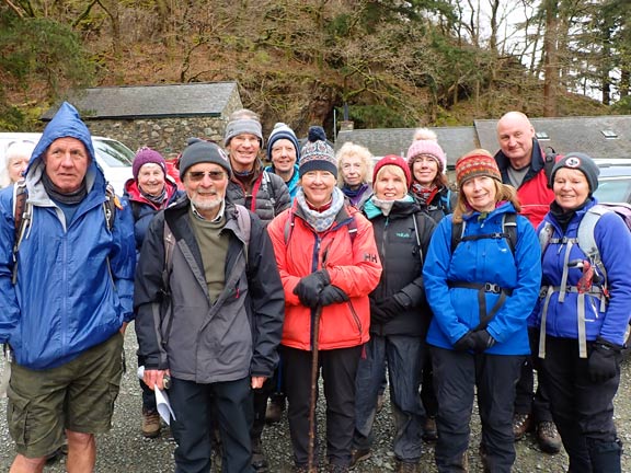 1.Craflwyn - Bethania
24/03/24. Ready for off from the car park at Craflwyn.
Keywords: Mar24 Sunday Noel Davey