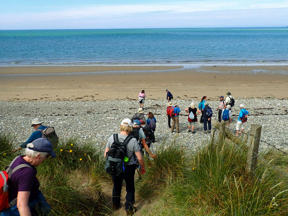 3. Caernarfon Airport - Fort Belan
20/06/24.  Onto the beach from the path close to the northern most point of the airfield. Getting back on the path further on was a bit of a struggle.
Keywords: Jun24 Thursday Colin Higgs