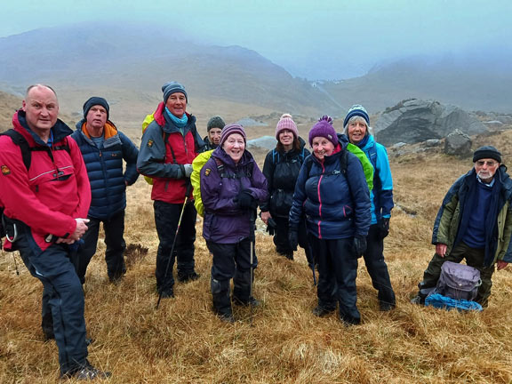 1.Glyders
10/3/24. On our way up from Pen-y-Pass. Photo: Eryl Thomas.
Keywords: Mar24 Sunday Gareth Hughes