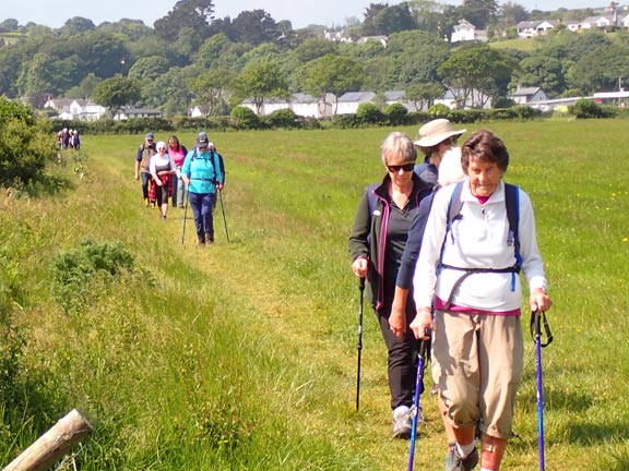 3.Llanbedrog - Wern Fawr
6/6/24. Up onto the fields above the beach. Llanbedrog in the background.
Keywords: Jun24 Thursday Christine Evans