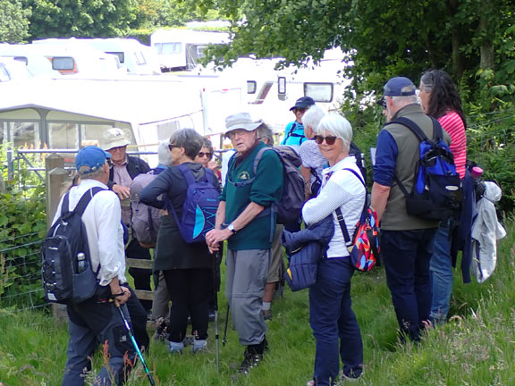 6.Llanbedrog - Wern Fawr
6/6/24. A brief halt to give some a chance to catch up. Then it is up the hill alongside Llanbedrog Primary School and on to main Llanbedrog - Mynytho road.
Keywords: Jun24 Thursday Christine Evans