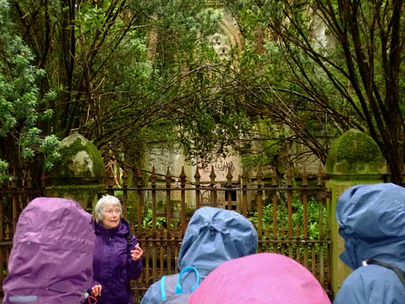 2.Parc Faenol - Felinheli Marina
23/5/24. The mausoleum and the group being briefed by the leader.
Keywords: May24 Thursday Miriam Heald