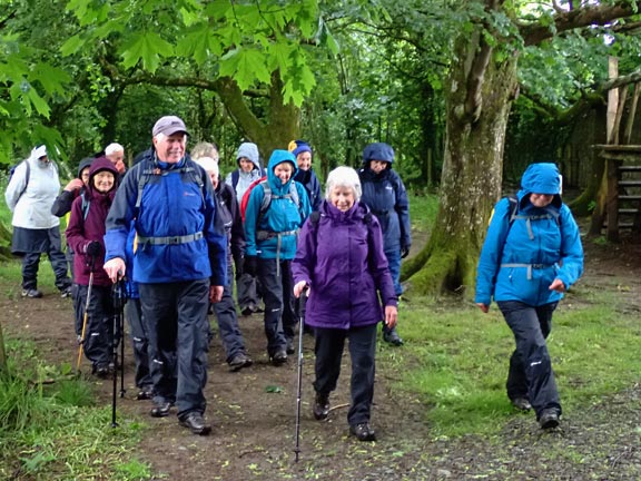 8. Parc Faenol - Felinheli Marina
23/5/24.On our way back close to the Boathouse Covert and the Menai Strait where we were able to ascend a viewing platform to see, over the estate boundary wall, the strait and to Plasnewydd on Anglesey.
Keywords: May24 Thursday Miriam Heald