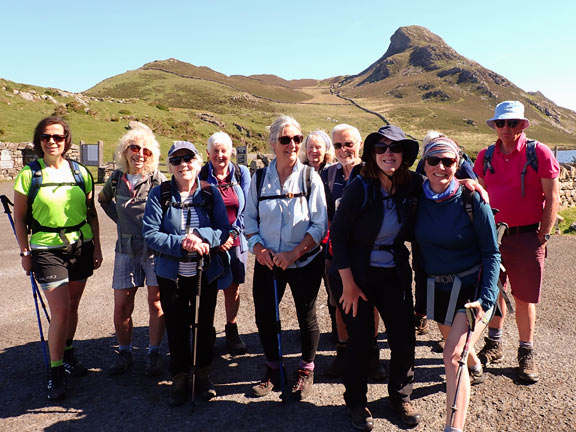 1. Tyrrau Mawr
19/05/24. At the NT car park next to Llynnau Cregennan.
Keywords: May24 Sunday Sally Kettle Debbie Lucas