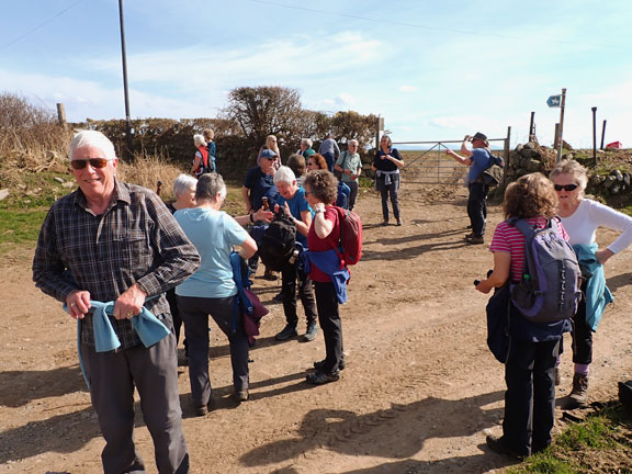 3.AGM + Criccieth Circular
20/1/25. Out of the west side of Criccieth and about to turn northwards towards the Pwllheli - Criccieth A497 and Bronefion.
Keywords: Mar25 Thursday Dafydd Williams